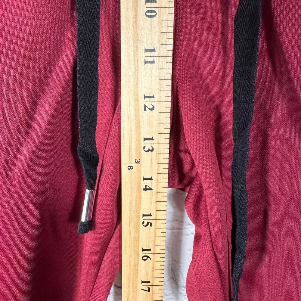 NEW True Religion‎ Mens Oxblood Silver Racer Inspired Joggers Active Bottoms XL